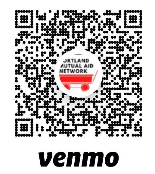 QR code for portland mutual aid network